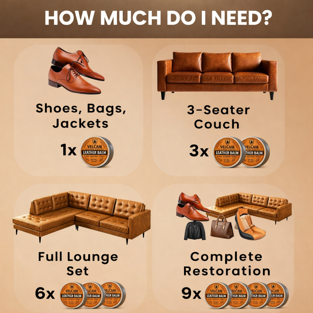 VELCAIR™ Leather Renewal Balm - Bring Your Leather Back To 'Like New'